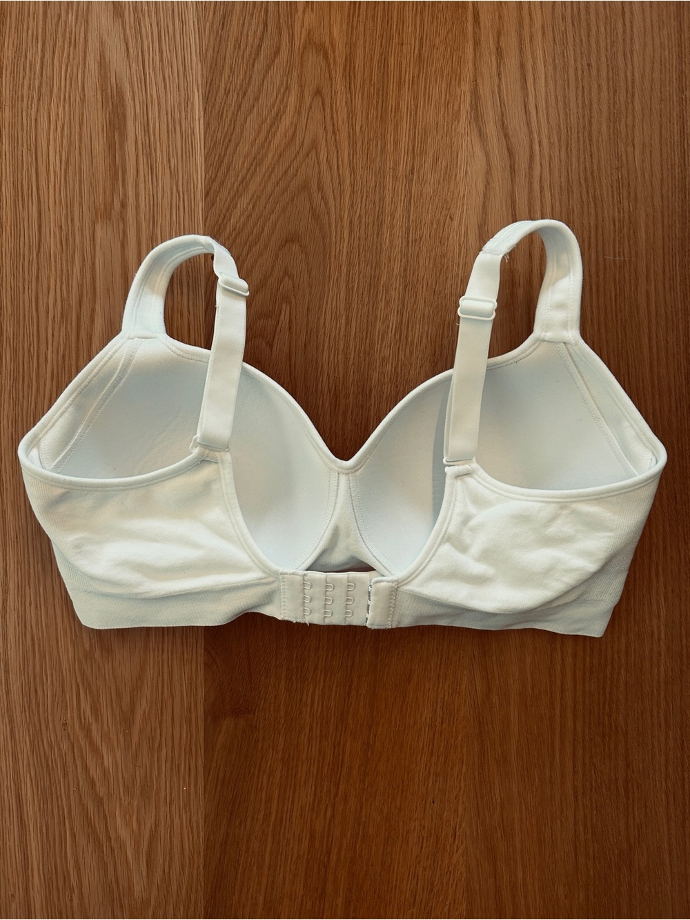 Shapermint Essentials Size M White Sweetheart Wireless Contour Bra - Picture 5 of 11